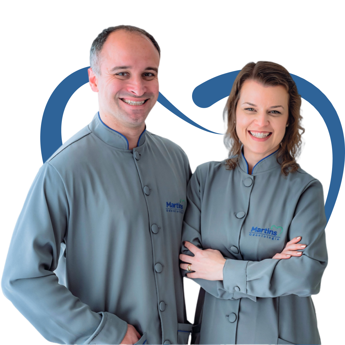 Equipe de dentistas da Martins Odontologia