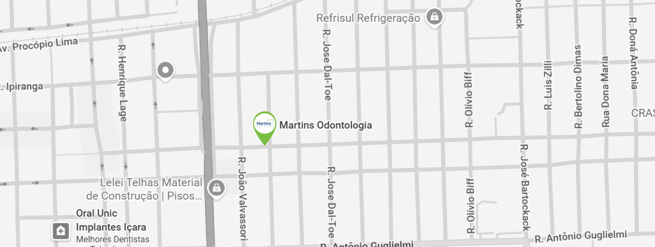 Mapa da unidade de Içara